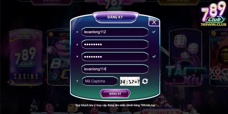 Tất tần tật cách thức đăng ký tài khoản tại cổng game 789Club