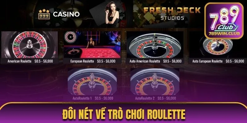 Giới thiệu tổng quan về trò chơi Roulette