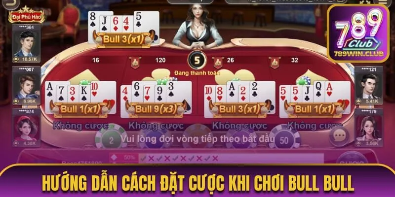 Hướng dẫn cách đặt cược cơ bản khi chơi Bull Bull