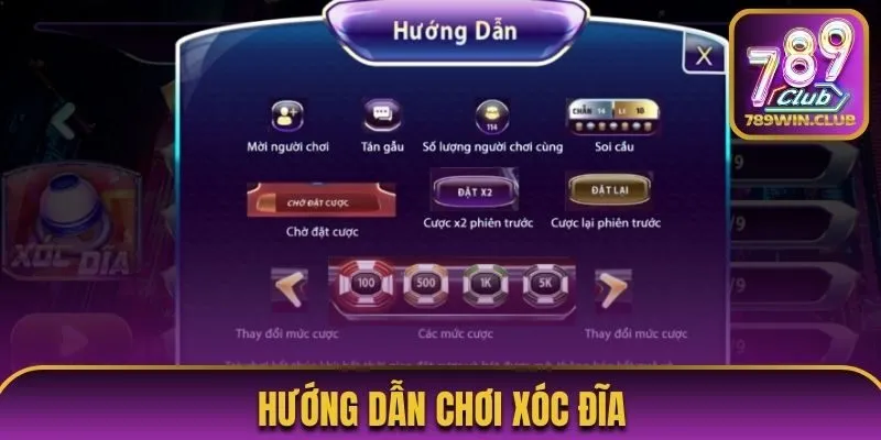 Hướng dẫn chơi xóc đĩa tại 789Win