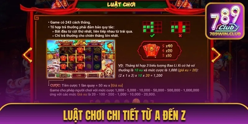 Luật chơi chi tiết từ A đến Z