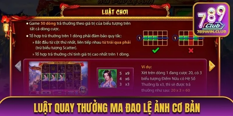 Luật quay thưởng Ma Đao Lệ Ảnh cơ bản