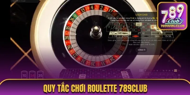 Luật chơi game casino Roulette