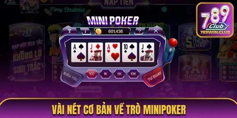 Sơ lược thông tin về game Minipoker