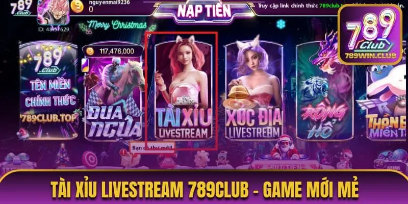 tài xỉu livestream 789club