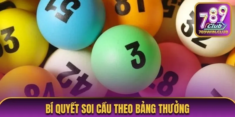 Bí quyết soi cầu theo bảng thưởng 