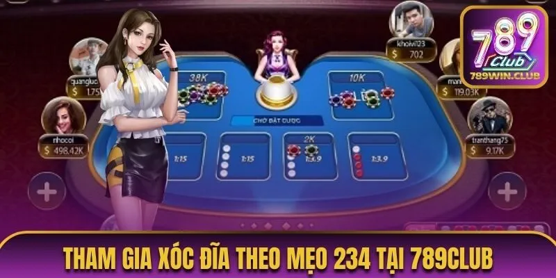 Cá cược với cầu 234 trong cổng game 789Club