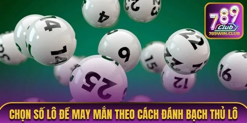 Mẹo chọn số lô đề may mắn theo cách đánh bạch thủ lô
