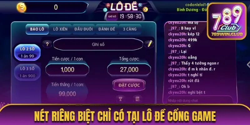 Nét riêng biệt chỉ có tại lô đề cổng game