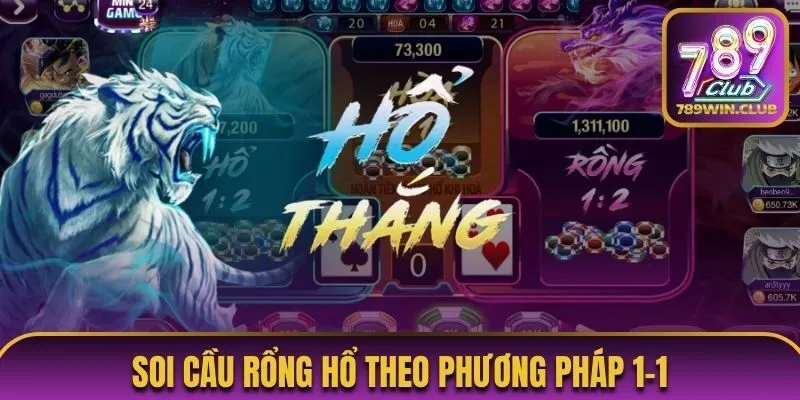 Soi cầu 1-1: Cách soi cầu Rồng Hổ online phổ biến