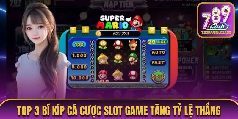 Top 3 bí kíp cá cược slot game tăng tỷ lệ thắng